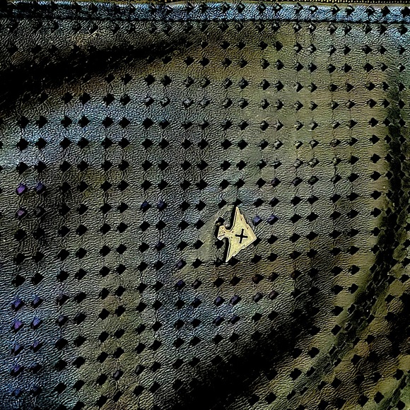 This is a Limited Edition LRG Leather Hoodie with Silk interior. - Picture 2 of 3